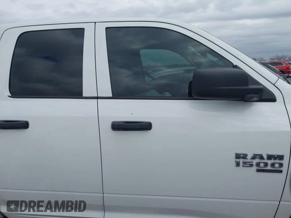 2021 Ram 1500 Tradesman with VIN 1C6RR6FG2MS506595, listed as a IAAI auction lot 41169146 with 43,726 mi miles and . Bid and sale history available at DreamBid. Image 13.