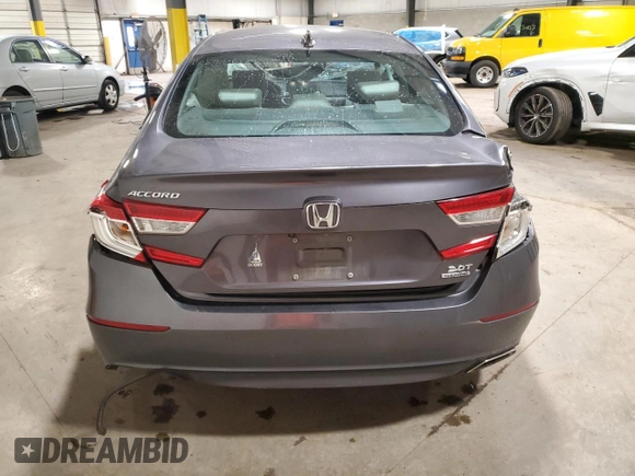 2019 Honda Accord Touring with VIN 1HGCV2F9XKA016690, listed as a Copart auction lot 59910805 with Not provided miles and Salvage title. Bid and sale history available at DreamBid. Image 6.