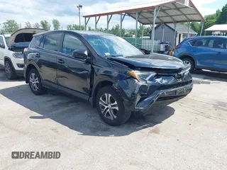 2018 Toyota RAV4 LE with VIN 2T3BFREV5JW782406, listed as a IAAI auction lot 42340812 with 92,532 mi miles and . Bid and sale history available at DreamBid. Image 1.