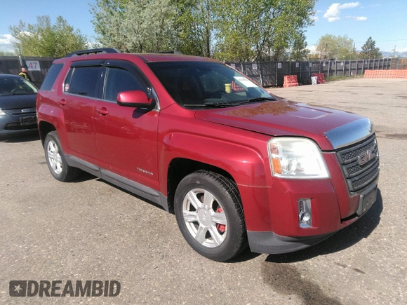 2015 GMC Terrain SLE with VIN 2GKFLWEK1F6399469, listed as a IAAI auction lot 42145914 with 121,890 mi miles and . Bid and sale history available at carsss.com. Image 1.