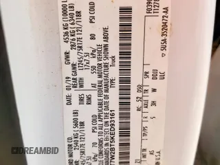 2019 Ford F-250 XL z VIN 1FT7W2BT5KED93161, wystawiony jako Copart lot #59251275 z przebiegiem 156 118 mil mil oraz Czysty tytuł • Clean title. Historia ofert i sprzedaży dostępna na DreamBid. Obrazek 12.