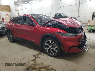 2022 Ford Mustang Mach-E Premium z VIN 3FMTK3SUXNMA56049, wystawiony jako Copart lot #55595135 z przebiegiem Nie podano mil oraz Szkoda całkowita • Salvage title. Historia ofert i sprzedaży dostępna na DreamBid. Obrazek 4.