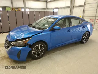 2024 Nissan Sentra SV z VIN 3N1AB8CVXRY330450, wystawiony jako Copart lot #54569815 z przebiegiem 23 533 mil mil oraz Szkoda całkowita • Salvage title. Historia ofert i sprzedaży dostępna na DreamBid. Obrazek 1.
