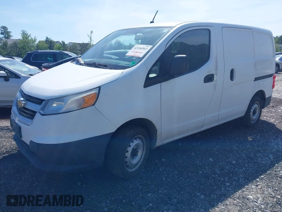 2017 Chevrolet City Express Cargo LS with VIN 3N63M0YN0HK705738, listed as a IAAI auction lot 42104563 with 153,181 mi miles and . Bid and sale history available at DreamBid. Image 2.