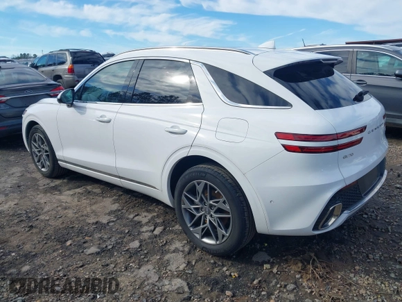 2022 Genesis GV70 2.5T with VIN KMUMADTB5NU068987, listed as a IAAI auction lot 41596194 with 34,123 mi miles and . Bid and sale history available at DreamBid. Image 3.