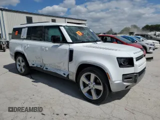 2023 Land Rover Defender с VIN SALEVFEU4P2217208, выставлен на аукционе Copart как лот 71833904 с пробегом Не указан миль и Списание • Salvage title. История ставок и продаж доступна на DreamBid. Изображение 4.