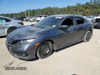 2021 Honda Civic Sedan Sport with VIN 19XFC2F83ME202600, listed as a Copart auction lot 77678754 with 66,978 mi miles and Salvage Title. Bid and sale history available at carsss.com. Image 1.