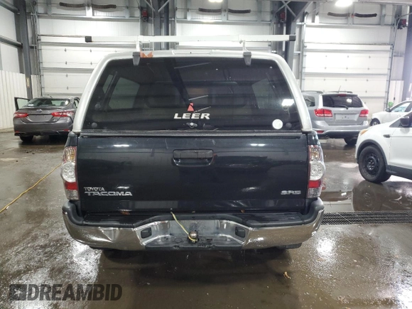 2010 Toyota Tacoma with VIN 5TEUX4EN9AZ695492, listed as a Copart auction lot 78739694 with 216,540 mi miles and Salvage Title. Bid and sale history available at carsss.com. Image 6.