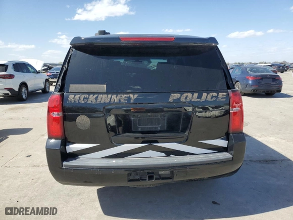 2018 Chevrolet Tahoe Commercial with VIN 1GNLCDEC3JR215701, listed as a Copart auction lot 49587735 with 68,732 mi miles and Salvage Title. Bid and sale history available at carsss.com. Image 6.