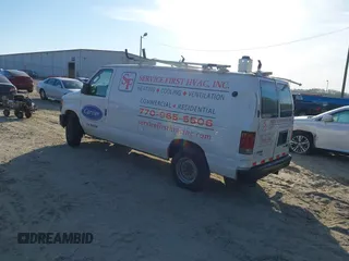 2013 Ford Econoline Cargo Commercial with VIN 1FTNE1EW4DDA35701, listed as a IAAI auction lot 41900327 with 226,733 mi miles and . Bid and sale history available at carsss.com. Image 3.