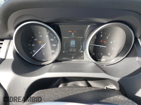 2016 Land Rover Range Rover Evoque SE with VIN SALVP2BG6GH158385, listed as a Copart auction lot 44447545 with 98,872 mi miles and Salvage title. Bid and sale history available at DreamBid. Image 9.