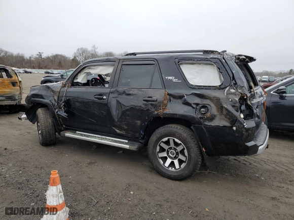 2023 Toyota 4Runner TRD Off Road Premium with VIN JTERU5JR4P6103866, listed as a Copart auction lot 42689355 with 23,043 mi miles and Salvage Title. Bid and sale history available at carsss.com. Image 2.