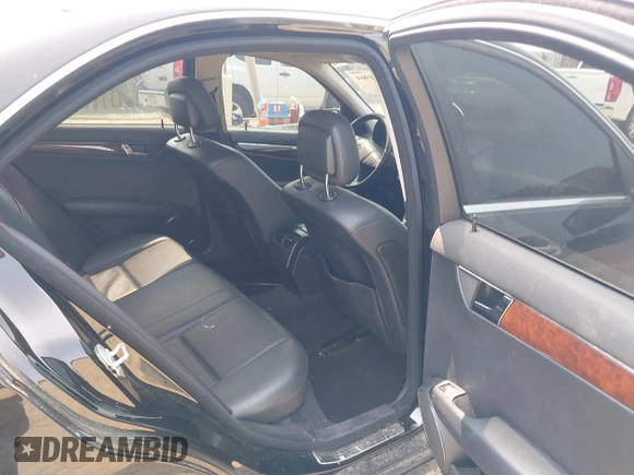 2011 Mercedes-Benz C 300 Sport with VIN WDDGF8BB6BF534555, listed as a IAAI auction lot 42401964 with 141,176 mi miles and . Bid and sale history available at DreamBid. Image 8.