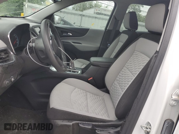 2021 Chevrolet Equinox LS with VIN 3GNAXFEV8MS173102, listed as a Copart auction lot 55698654 with 47,046 mi miles and Salvage title. Bid and sale history available at DreamBid. Image 7.