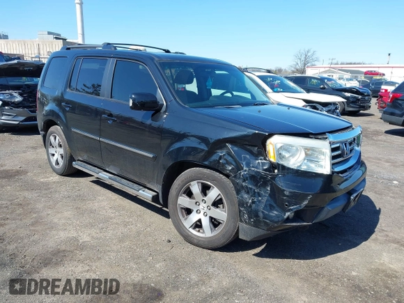 2014 Honda Pilot Touring with VIN 5FNYF4H94EB049495, listed as a IAAI auction lot 41937134 with 149,445 mi miles and . Bid and sale history available at carsss.com. Image 1.