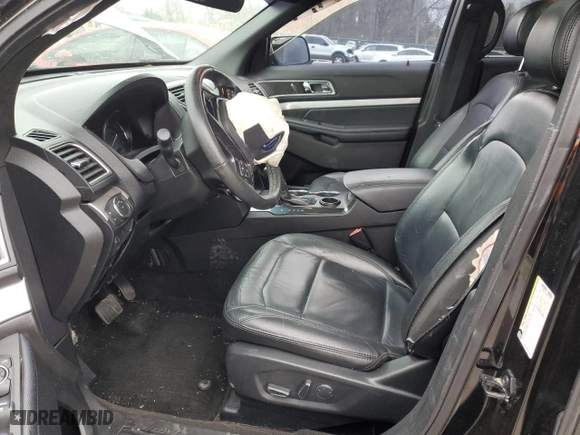 2017 Ford Explorer XLT with VIN 1FM5K7D88HGB19244, listed as a Copart auction lot 49736275 with 133,480 mi miles and Salvage Title. Bid and sale history available at carsss.com. Image 7.