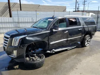 2020 Cadillac Escalade ESV Luxury z VIN 1GYS3HKJ5LR191591, wystawiony jako Copart lot #81510764 z przebiegiem 85 000 mil mil oraz Czysty tytuł • Clean title. Historia ofert i sprzedaży dostępna na DreamBid. Obrazek 1.