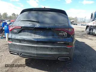 2024 Acura MDX w/A-Spec Package with VIN 5J8YE1H09RL010800, listed as a IAAI auction lot 41721806 with 25,525 mi miles. Bid and sale history available at carsss.com. Image 16.