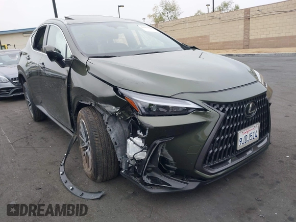 2024 Lexus NX 350h Premium z VIN JTJGKCEZ1R2023707, wystawiony jako IAAI lot #42153729 z przebiegiem 15 285 mil mil oraz . Historia ofert i sprzedaży dostępna na DreamBid. Obrazek 1.