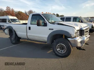 2003 Ford F-250 XL z VIN 1FTNF21L83ED10378, wystawiony jako Copart lot #78414894 z przebiegiem 158 936 mil mil oraz Szkoda całkowita • Salvage title. Historia ofert i sprzedaży dostępna na DreamBid. Obrazek 4.