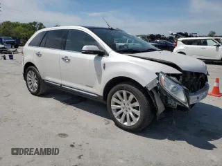 2014 Lincoln MKX with VIN 2LMDJ8JK0EBL04478, listed as a Copart auction lot 53629895 with 191,542 mi miles and Salvage Title. Bid and sale history available at carsss.com. Image 4.