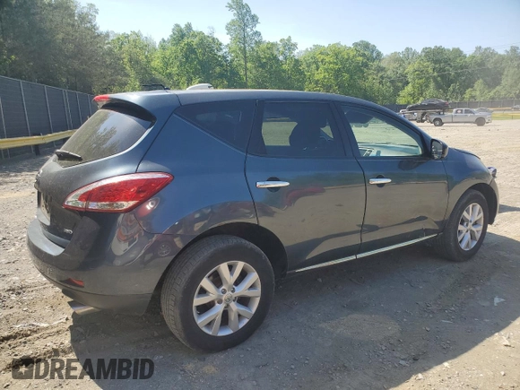 2014 Nissan Murano S with VIN JN8AZ1MW5EW519035, listed as a Copart auction lot 54246825 with 153,000 mi miles and Clean Title. Bid and sale history available at DreamBid. Image 3.
