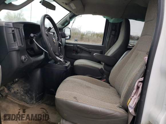 2016 Chevrolet Express Passenger LT with VIN 1GAZGPFG7G1184396, listed as a Copart auction lot 51427105 with 152,008 mi miles and Salvage title. Bid and sale history available at DreamBid. Image 7.