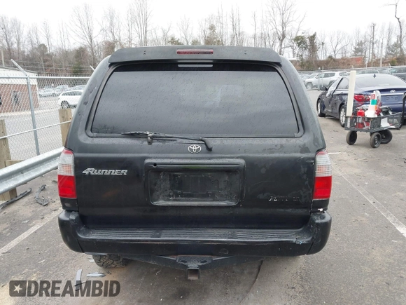 1999 Toyota 4Runner Limited with VIN JT3GN87R8X0110067, listed as a IAAI auction lot 41691327 with 204,503 mi miles and . Bid and sale history available at DreamBid. Image 16.
