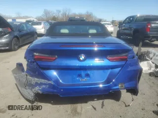 2024 BMW M8 Competition with VIN WBSDZ0C04RCR21242, listed as a Copart auction lot 49249175 with 5,071 mi miles and Salvage Title. Bid and sale history available at carsss.com. Image 6.
