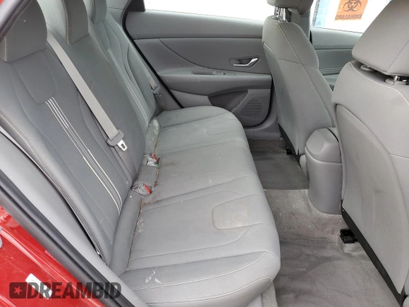 2023 Hyundai Elantra SEL with VIN KMHLS4AG8PU606168, listed as a Copart auction lot 49257485 with 11,945 mi miles and Salvage Title. Bid and sale history available at DreamBid. Image 10.