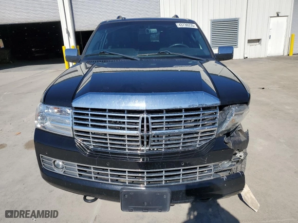 2012 Lincoln Navigator L with VIN 5LMJJ3J51CEL08176, listed as a Copart auction lot 43730235 with 169,332 mi miles and Salvage Title. Bid and sale history available at carsss.com. Image 5.