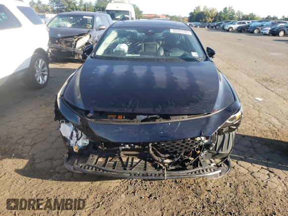 2021 Mazda 3 2.5 Turbo with VIN 3MZBPBAY1MM250450, listed as a Copart auction lot 68463304 with 11,594 mi miles and Salvage Title. Bid and sale history available at DreamBid. Image 5.
