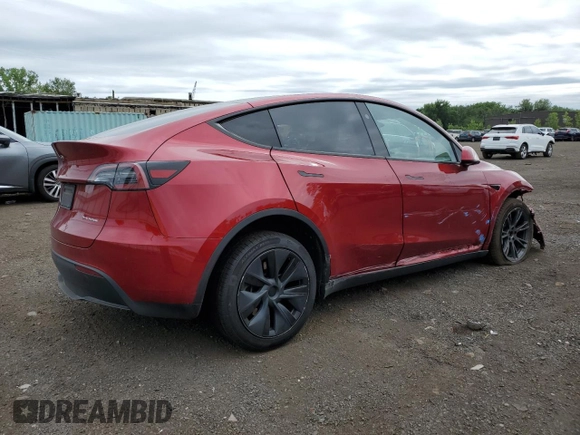2024 Tesla Model Y Long Range с VIN 7SAYGDEE6RF128495, выставлен на аукционе Copart как лот 61127095 с пробегом Не указан миль и Списание • Salvage title. История ставок и продаж доступна на DreamBid. Изображение 3.