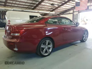 2012 Lexus IS 250 C with VIN JTHFF2C29C2526040, listed as a Copart auction lot 71417364 with 153,210 mi miles and Salvage title. Bid and sale history available at DreamBid. Image 3.
