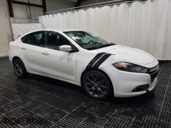 2013 Dodge Dart Rallye with VIN 1C3CDFBA2DD149555, listed as a Copart auction lot 50722485 with 148,314 mi miles and Clean Title. Bid and sale history available at carsss.com. Image 4.
