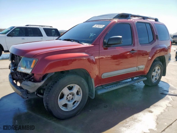 2006 Nissan Xterra SE with VIN 5N1AN08U96C515238, listed as a Copart auction lot 45710375 with 210,535 mi miles and Salvage Title. Bid and sale history available at carsss.com. Image 1.