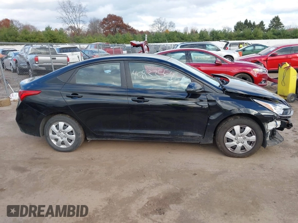 2018 Hyundai Accent SE with VIN 3KPC24A34JE025385, listed as a IAAI auction lot 40833564 with 75,012 mi miles and . Bid and sale history available at carsss.com. Image 13.