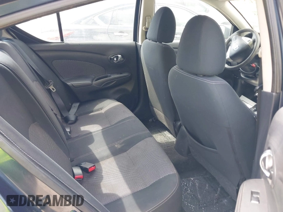 2015 Nissan Versa SV with VIN 3N1CN7AP8FL894119, listed as a IAAI auction lot 42045945 with 88,458 mi miles. Bid and sale history available at carsss.com. Image 8.