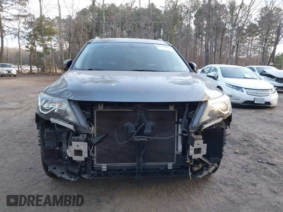 2017 Nissan Pathfinder SV with VIN 5N1DR2MM5HC619196, listed as a IAAI auction lot 41410299 with 105,446 mi miles. Bid and sale history available at carsss.com. Image 13.