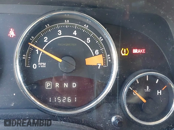 2016 Jeep Compass High Altitude Edition with VIN 1C4NJDEB0GD730420, listed as a IAAI auction lot 40889347 with 115,261 mi miles. Bid and sale history available at carsss.com. Image 16.