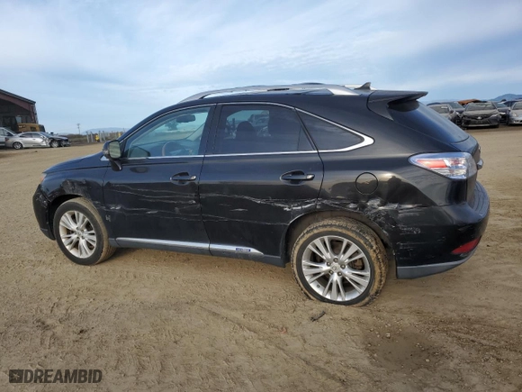 2011 Lexus RX 450h with VIN JTJBC1BA5B2417887, listed as a Copart auction lot 45106875 with 239,808 mi miles and Salvage Title. Bid and sale history available at carsss.com. Image 2.