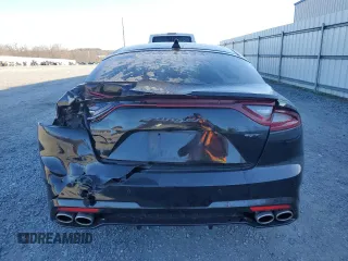 2021 Kia Stinger GT with VIN KNAE35LC0M6097765, listed as a Copart auction lot 49168025 with 68,394 mi miles and Salvage Title. Bid and sale history available at carsss.com. Image 6.