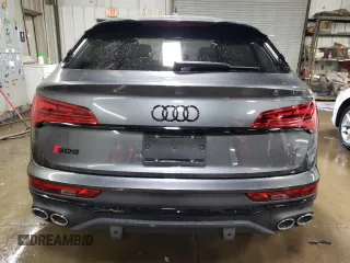 2024 Audi SQ5 Sportback Premium Plus with VIN WA124AFY0R2138097, listed as a Copart auction lot 79885334 with 73 mi miles and Salvage Title. Bid and sale history available at DreamBid. Image 6.