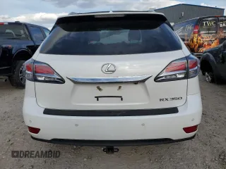 2013 Lexus RX 350 with VIN 2T2BK1BA7DC204137, listed as a Copart auction lot 47279625 with 0 mi miles and Salvage Title. Bid and sale history available at carsss.com. Image 6.