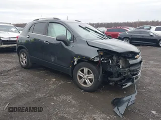 2018 Chevrolet Trax LT with VIN KL7CJLSBXJB681703, listed as a IAAI auction lot 41014802 with 161,690 mi miles. Bid and sale history available at carsss.com. Image 1.