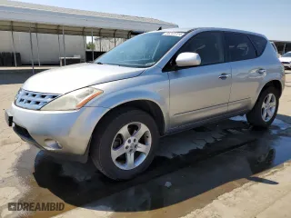 2004 Nissan Murano SL with VIN JN8AZ08T44W209533, listed as a Copart auction lot 66243724 with 109,276 mi miles and Clean Title. Bid and sale history available at carsss.com. Image 1.