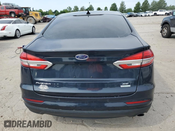 2020 Ford Fusion SE with VIN 3FA6P0HD3LR148490, listed as a Copart auction lot 66848485 with 114,075 mi miles and Clean title. Bid and sale history available at DreamBid. Image 6.