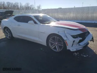 2017 Chevrolet Camaro 2LT with VIN 1G1FD1RSXH0152428, listed as a Copart auction lot 87653215 with 69,642 mi miles and Salvage Title. Bid and sale history available at carsss.com. Image 4.