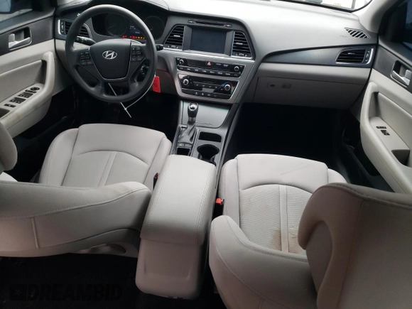 2016 Hyundai Sonata Sport with VIN 5NPE34AF5GH391425, listed as a Copart auction lot 52897415 with 62,761 mi miles and Clean Title. Bid and sale history available at DreamBid. Image 8.