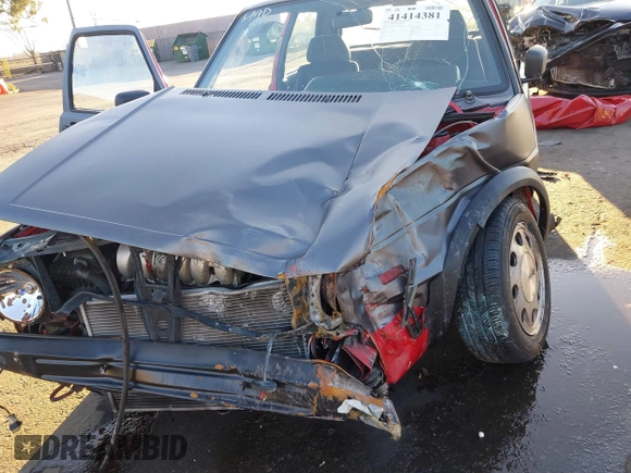 1991 Volkswagen Golf с VIN 3VWDK21G2MM035741, выставлен на аукционе IAAI как лот 41414381 с пробегом Не указан миль и . История ставок и продаж доступна на DreamBid. Изображение 6.